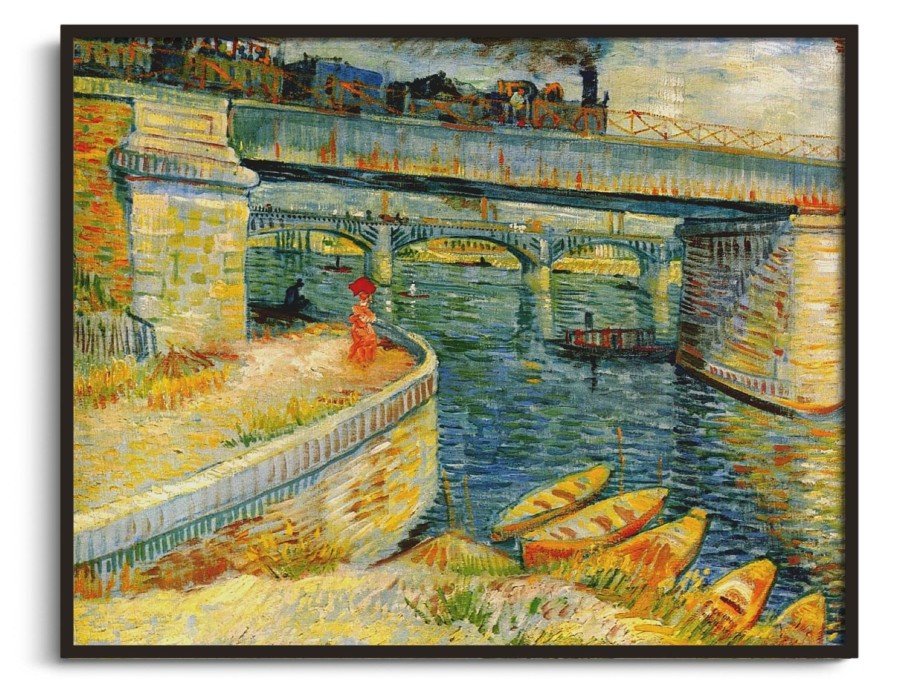 Vincent Van Gogh Galerie montblanc | Ponts Sur La Seine A Asnieres - Vincent Van Gogh