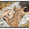 Egon Schiele Galerie montblanc | L'Etreinte - Egon Schiele