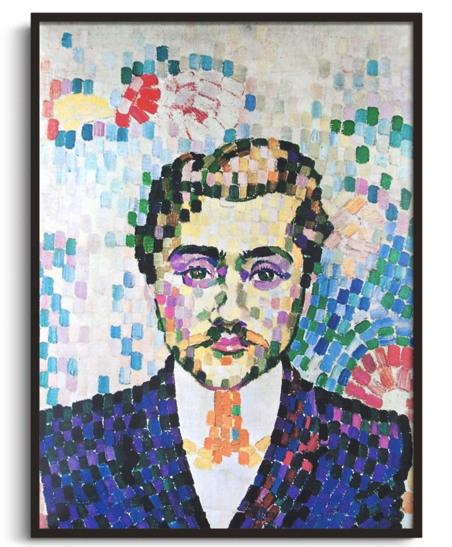 Robert Delaunay Galerie montblanc | Portrait De Metzinger - Robert Delaunay