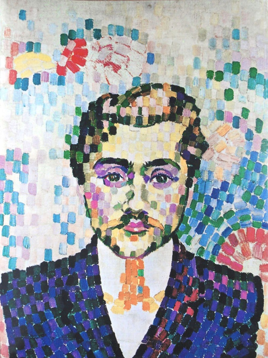 Robert Delaunay Galerie montblanc | Portrait De Metzinger - Robert Delaunay