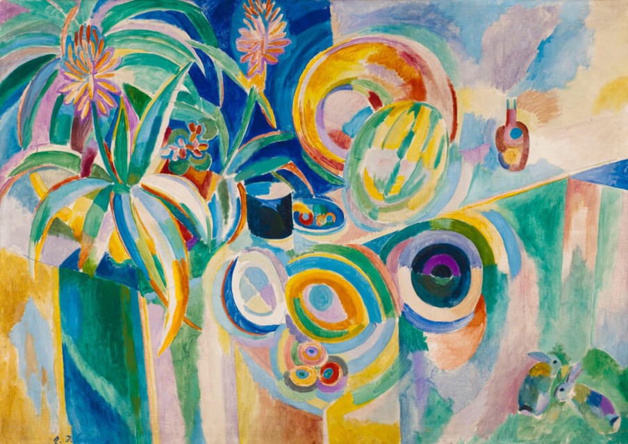 Robert Delaunay Galerie montblanc | Symphonie Coloree - Robert Delaunay