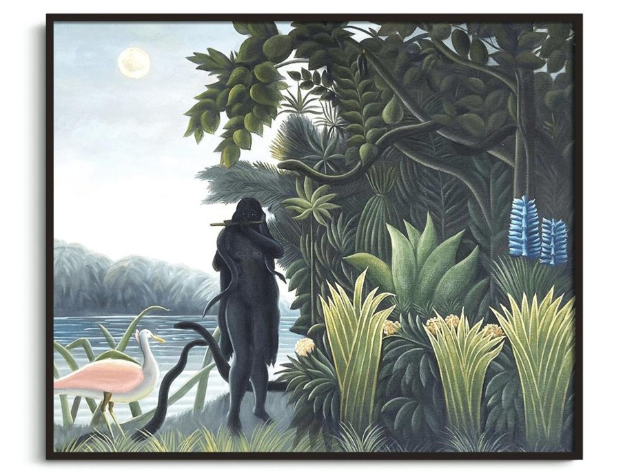 Henri Rousseau Galerie montblanc | La Charmeuse De Serpents - Henri Rousseau