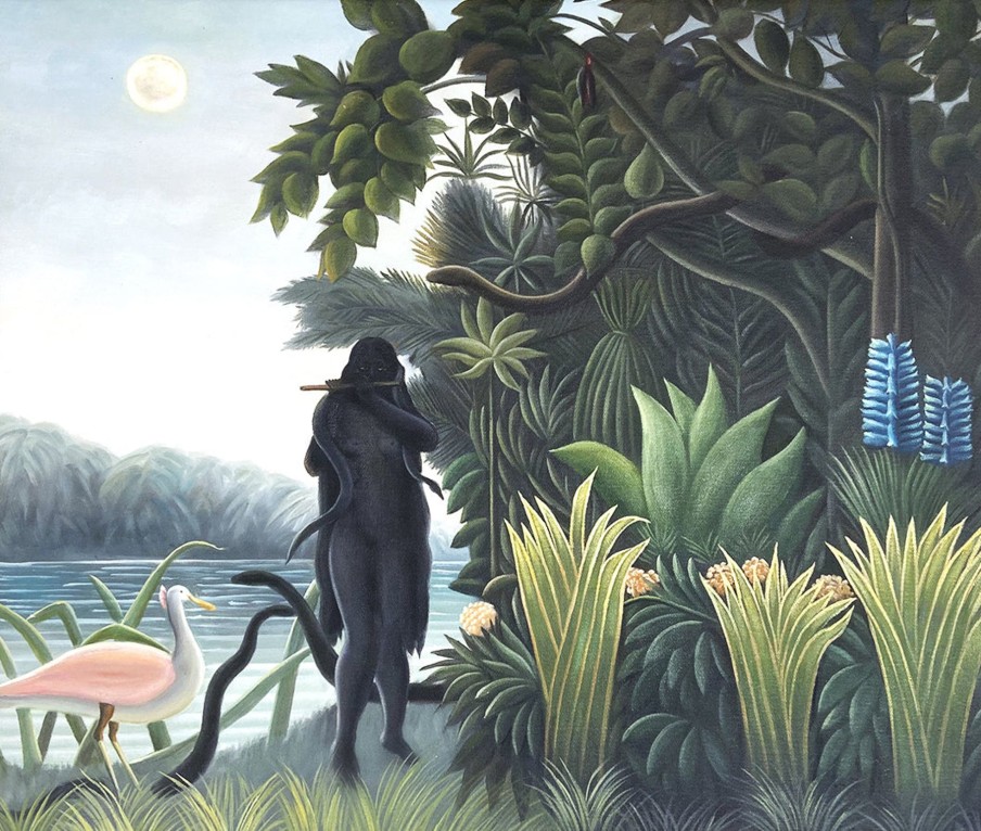 Henri Rousseau Galerie montblanc | La Charmeuse De Serpents - Henri Rousseau