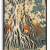 Hokusai Galerie montblanc | Pelerins A La Cascade De Kirifuri Sur Le Mont Kurokami Dans La Province De Shimotsuke - Hokusai