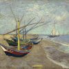 Vincent Van Gogh Galerie montblanc | Bateaux De Peche Sur La Plage Des Saintes-Maries - Vincent Van Gogh