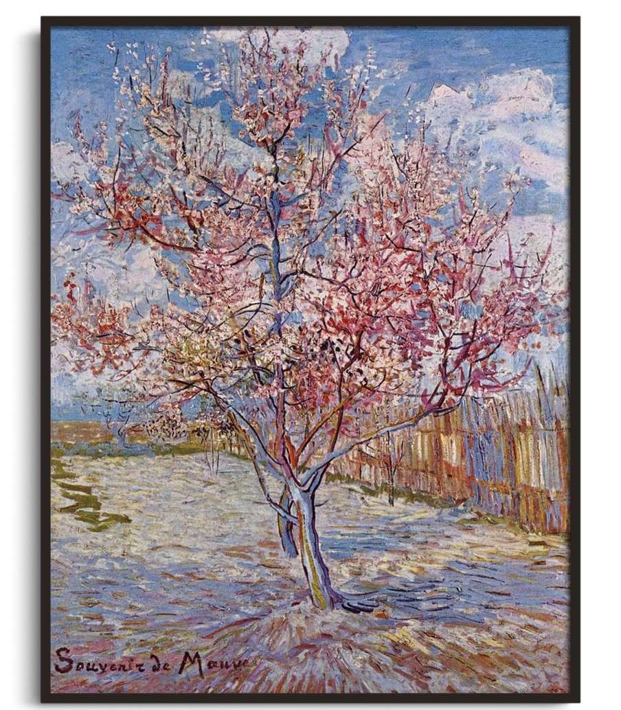 Vincent Van Gogh Galerie montblanc | Pecher En Fleur (Souvenir De Mauve) - Vincent Van Gogh