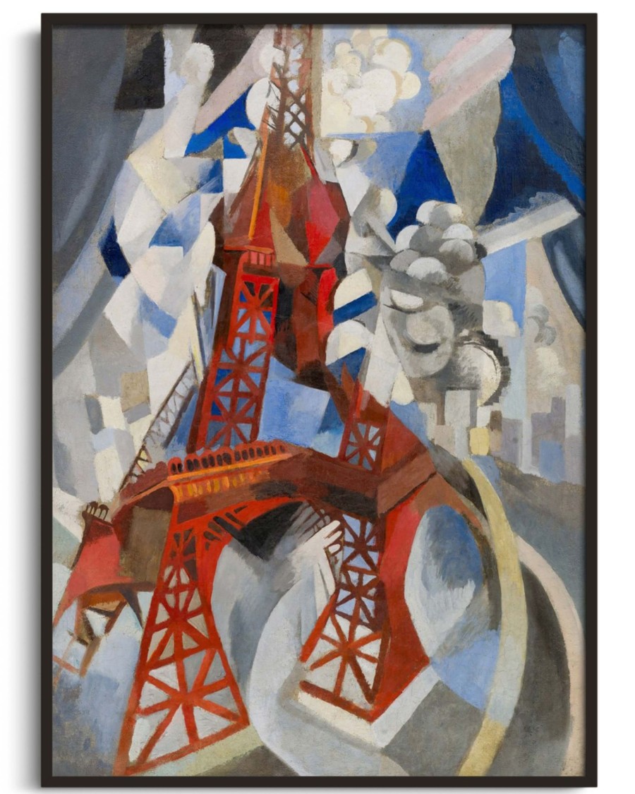 Robert Delaunay Galerie montblanc | La Tour Rouge - Robert Delaunay