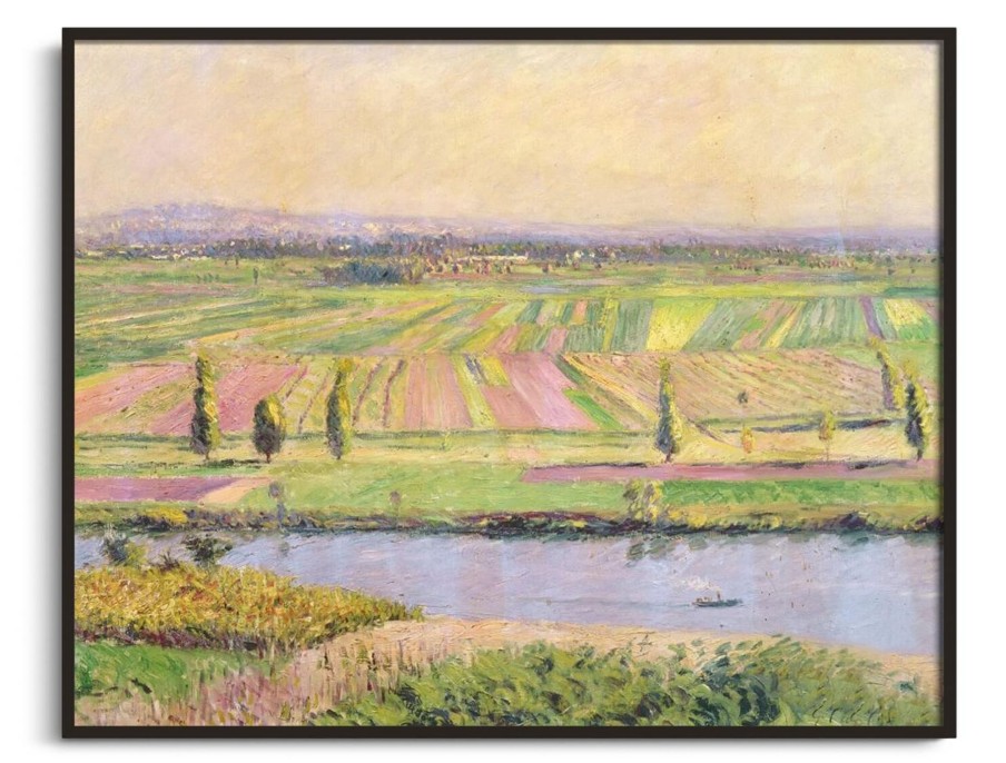 Gustave Caillebotte Galerie montblanc | La Plaine De Gennevilliers Vue Des Coteaux D'Argenteuil - Gustave Caillebotte