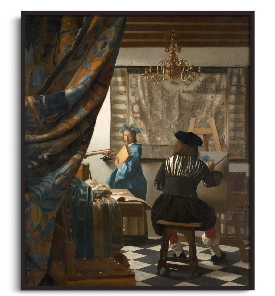 Johannes Vermeer Galerie montblanc | L'Art De La Peinture - Johannes Vermeer