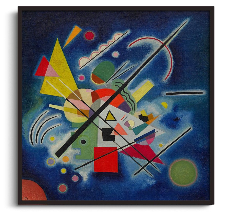 Vassily Kandinsky Galerie montblanc | Peinture Bleue - Vassily Kandinsky