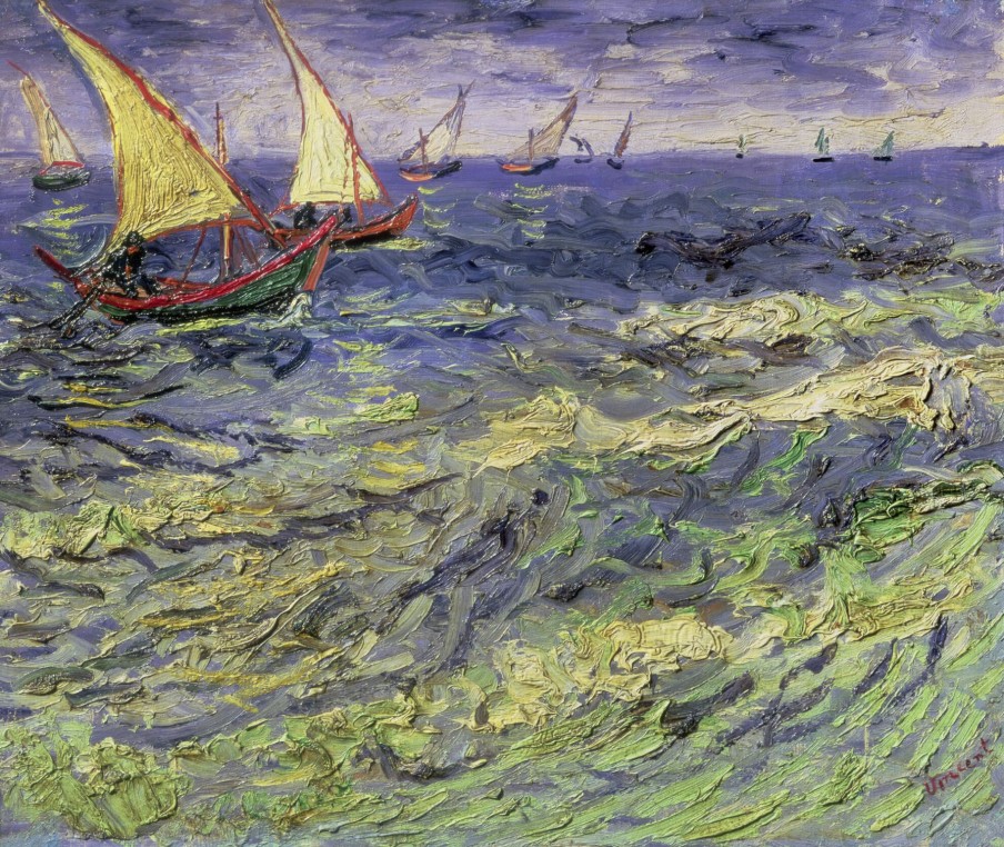 Vincent Van Gogh Galerie montblanc | Paysage Marin Aux Saintes-Maries Ii - Vincent Van Gogh