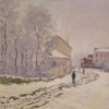 Claude Monet Galerie montblanc | Neige A Argenteuil - Claude Monet