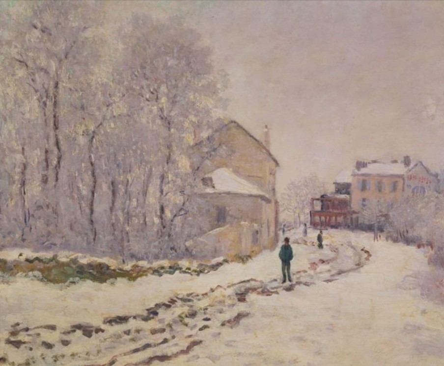 Claude Monet Galerie montblanc | Neige A Argenteuil - Claude Monet