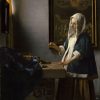 Johannes Vermeer Galerie montblanc | La Femme A La Balance - Johannes Vermeer