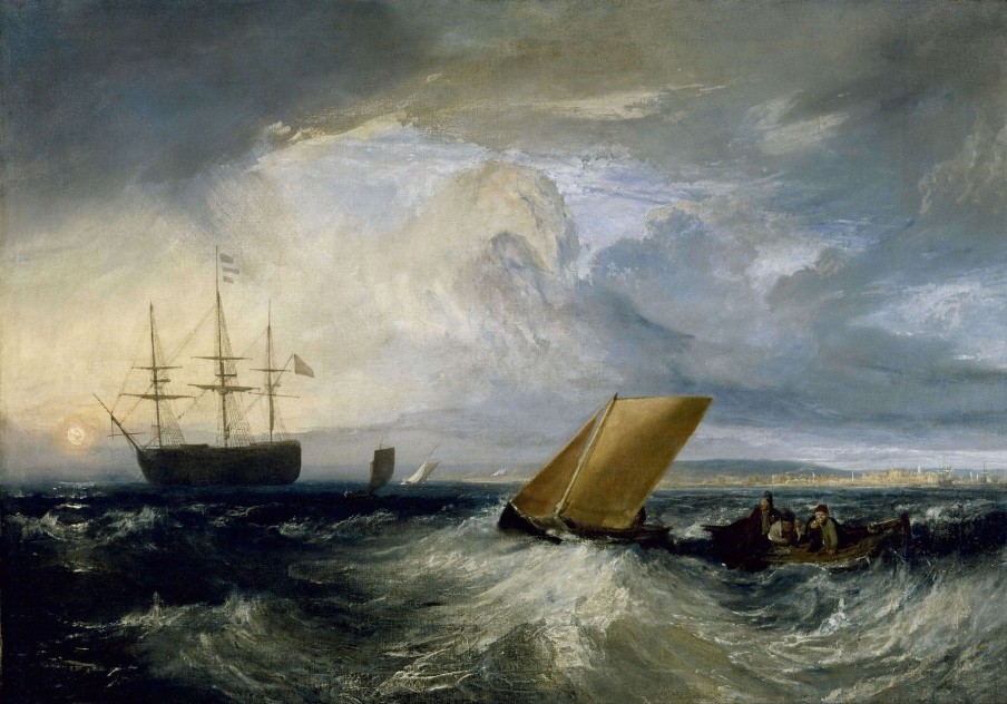 William Turner Galerie montblanc | Sheerness Vu Du Nore - William Turner