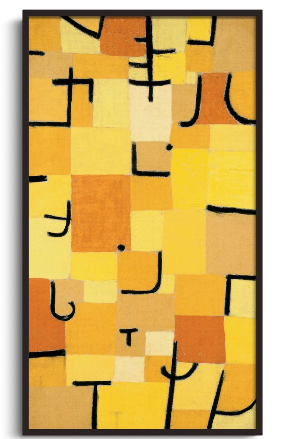 Paul Klee Galerie montblanc | Signes En Jaune - Paul Klee