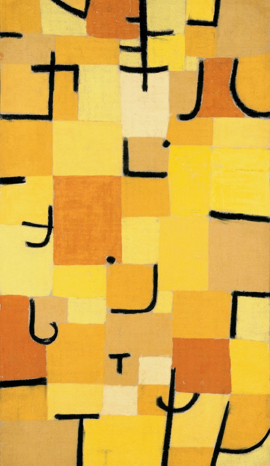 Paul Klee Galerie montblanc | Signes En Jaune - Paul Klee