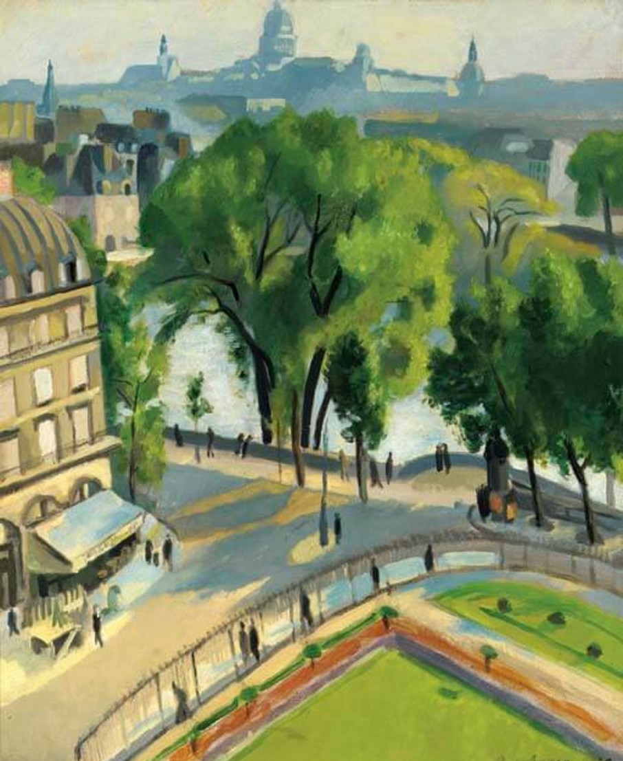 Robert Delaunay Galerie montblanc | Vue Du Quai Du Louvre - Robert Delaunay