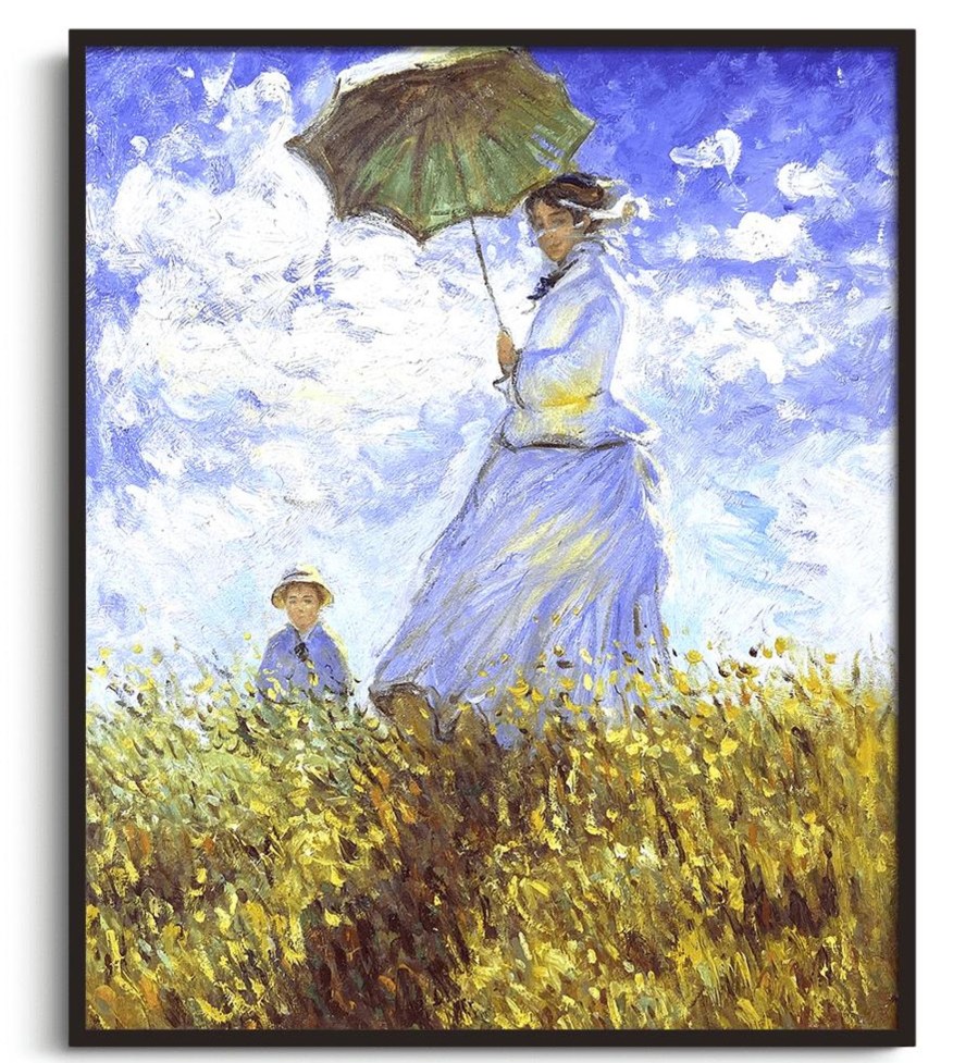 Claude Monet Galerie montblanc | La Promenade - Claude Monet