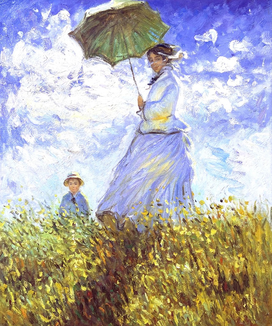 Claude Monet Galerie montblanc | La Promenade - Claude Monet