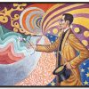 Paul Signac Galerie montblanc | Le Portrait De Felix Feneon - Paul Signac