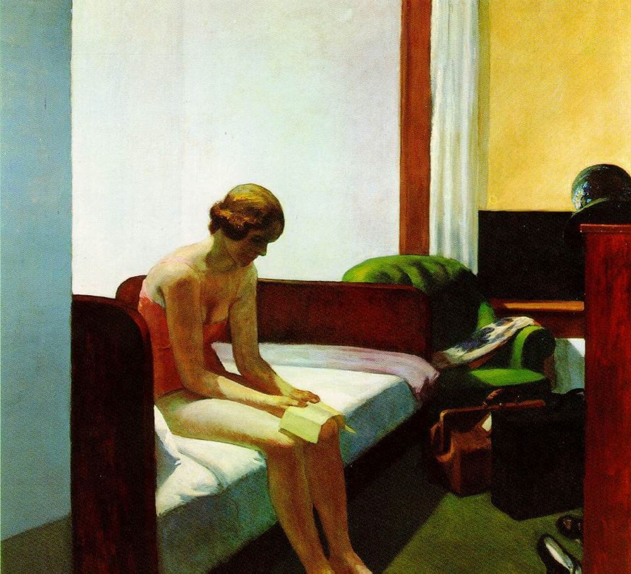 Edward Hopper Galerie montblanc | Hotel Room - Edward Hopper