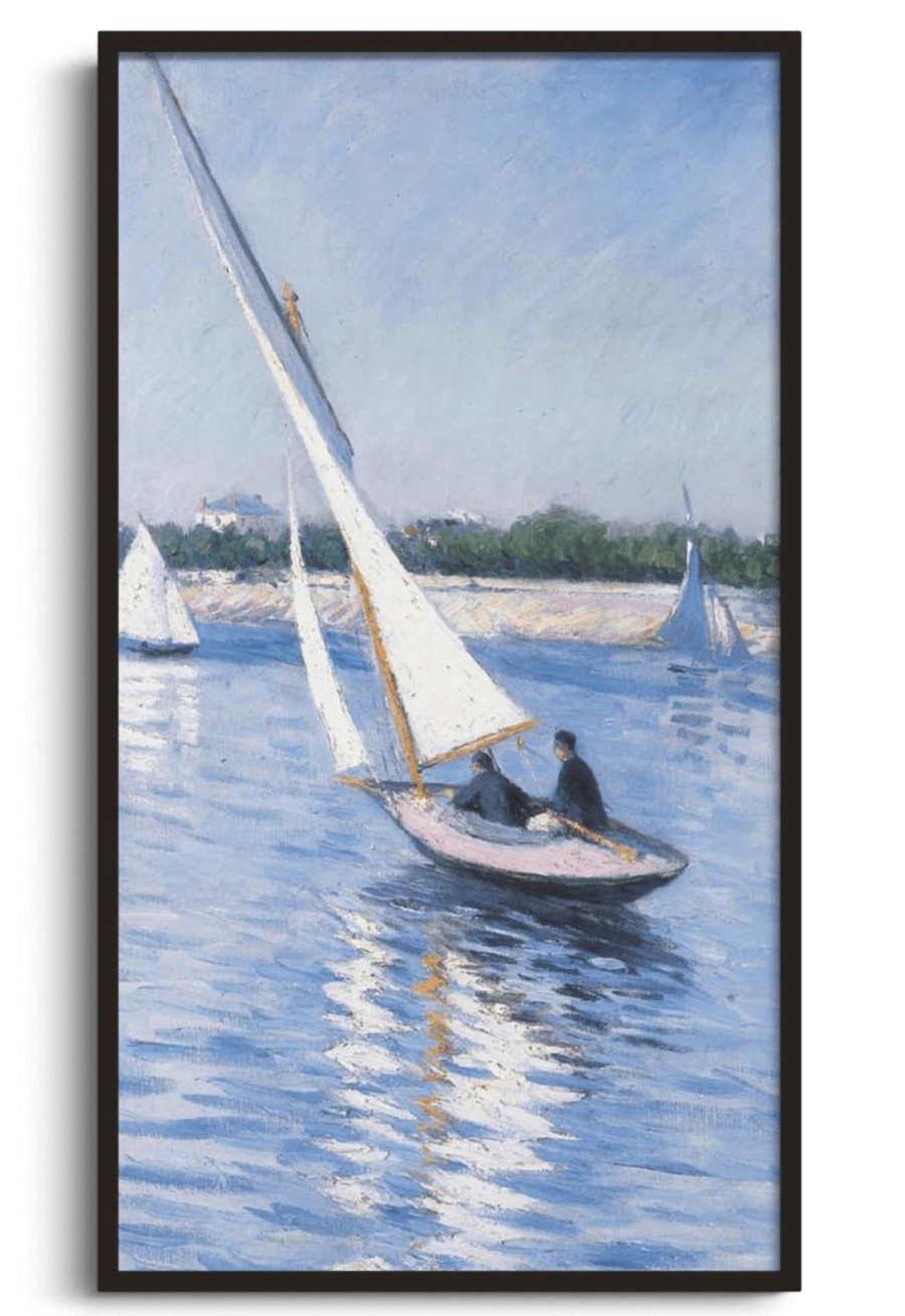 Gustave Caillebotte Galerie montblanc | Voiliers Sur La Seine A Argenteuil - Gustave Caillebotte