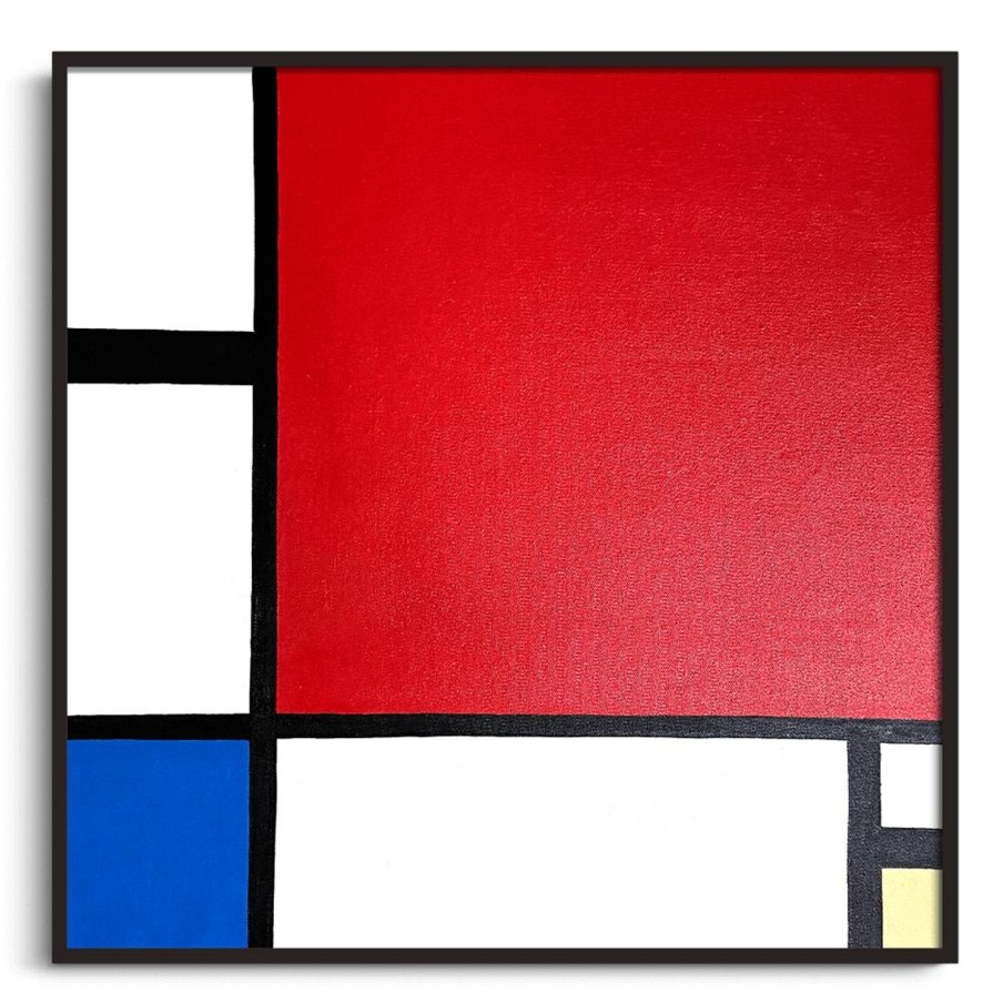 Piet Mondrian Galerie montblanc | Composition Ii En Rouge, Bleu Et Jaune - Piet Mondrian