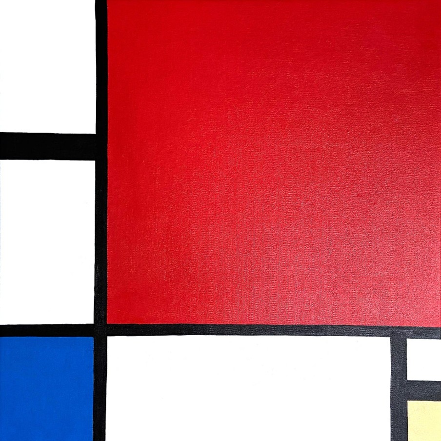 Piet Mondrian Galerie montblanc | Composition Ii En Rouge, Bleu Et Jaune - Piet Mondrian