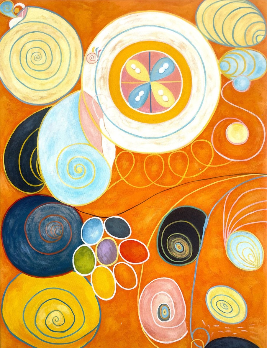 Hilma De Klint Galerie montblanc | De Tio Storsta - Nr 3 Ynglingaaldern - Hilma De Klint