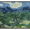 Vincent Van Gogh Galerie montblanc | Oliviers Avec Les Alpilles En Arriere-Plan - Vincent Van Gogh