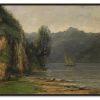 Gustave Courbet Galerie montblanc | Bord Du Lac Leman, Pres De Vevey - Gustave Courbet