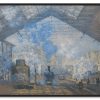 Claude Monet Galerie montblanc | La Gare Saint-Lazare - Claude Monet