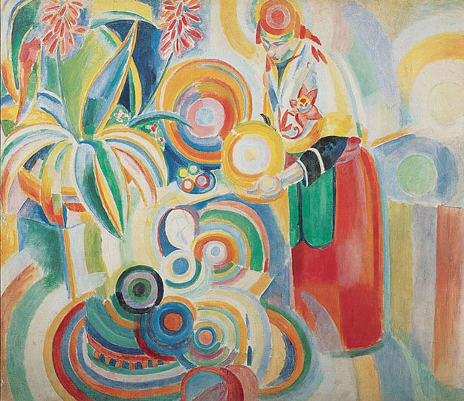 Robert Delaunay Galerie montblanc | La Grande Portugaise - Robert Delaunay