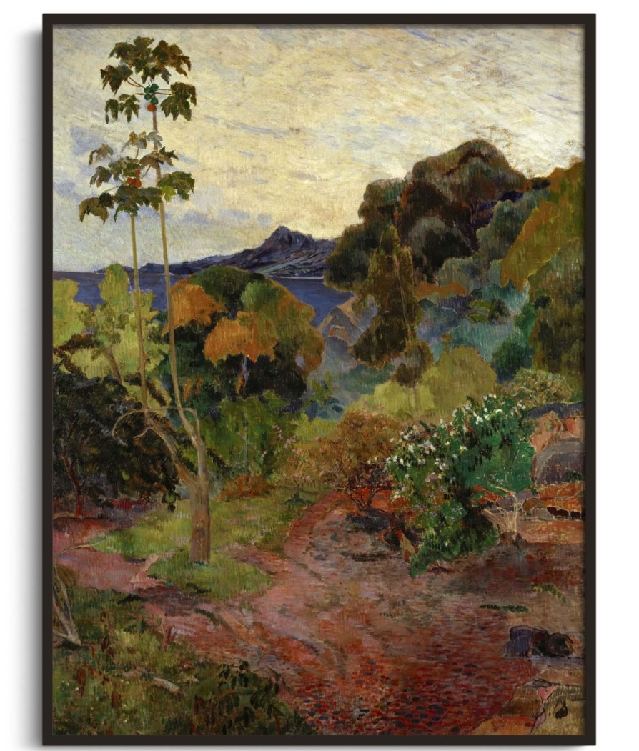 Paul Gauguin Galerie montblanc | Paysage De La Martinique - Paul Gauguin