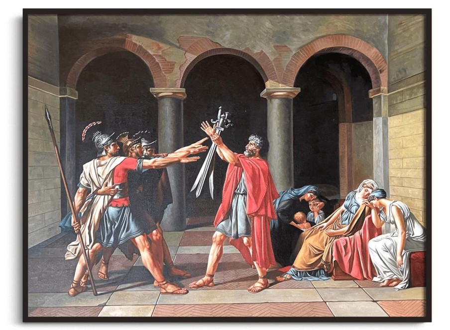 Jacques-Louis David Galerie montblanc | Le Serment Des Horaces - Jacques-Louis David