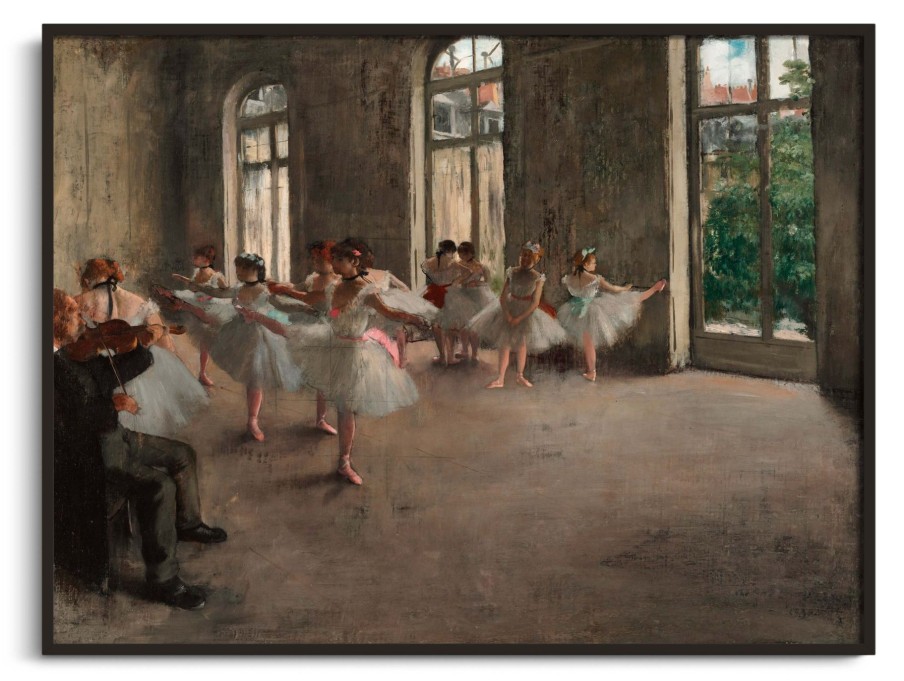 Edgar Degas Galerie montblanc | La Repetition - Edgar Degas