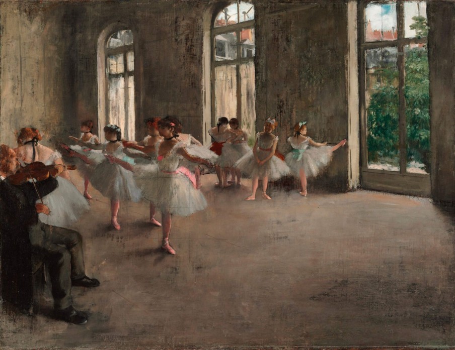 Edgar Degas Galerie montblanc | La Repetition - Edgar Degas