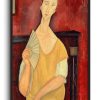 Amedeo Modigliani Galerie montblanc | La Femme A L'Eventail - Amedeo Modigliani