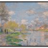 Claude Monet Galerie montblanc | Printemps A L'Ile De La Grande Jatte - Claude Monet