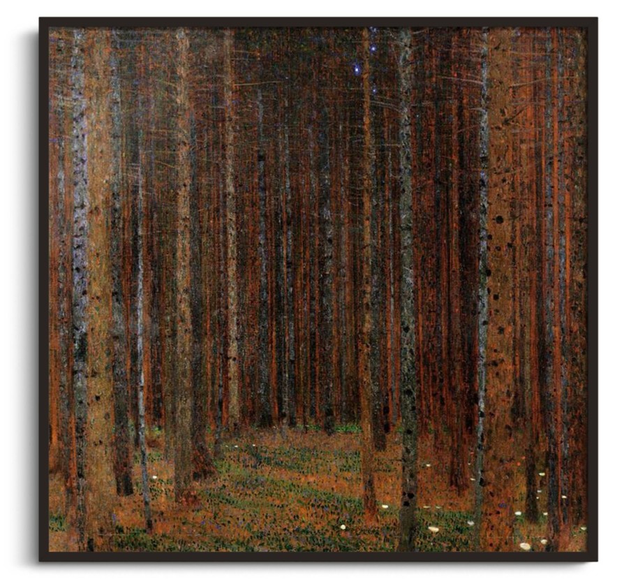 Gustav Klimt Galerie montblanc | Foret De Sapins - Gustav Klimt