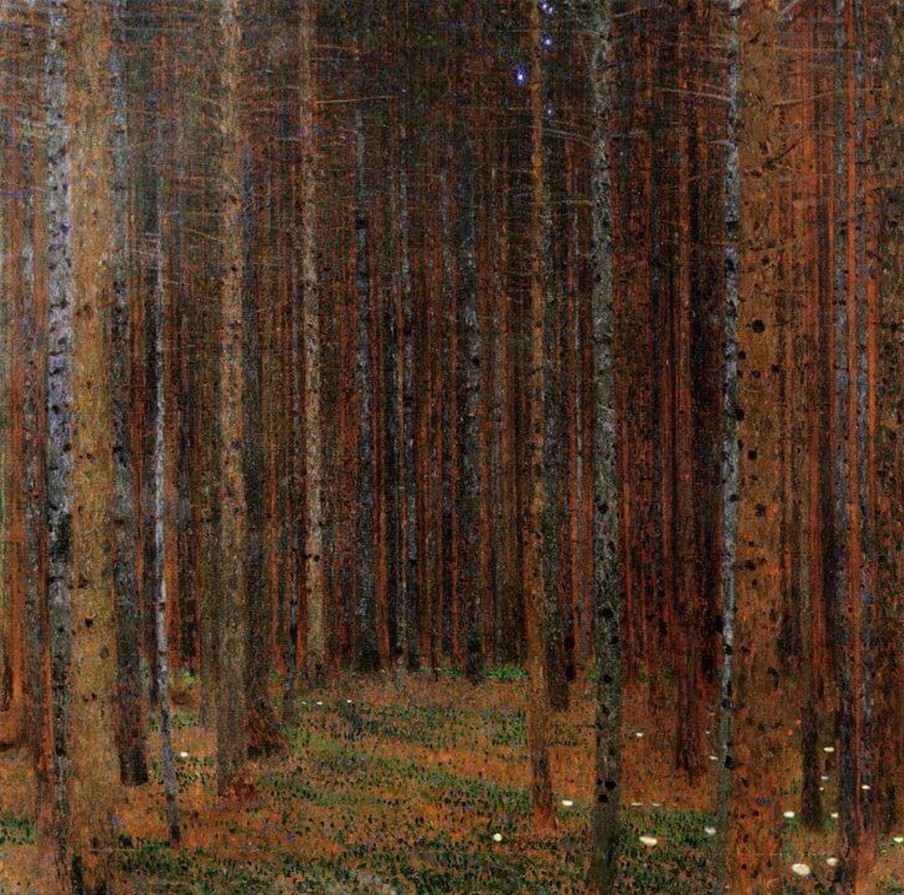 Gustav Klimt Galerie montblanc | Foret De Sapins - Gustav Klimt