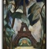 Robert Delaunay Galerie montblanc | La Tour Eiffel Ii - Robert Delaunay