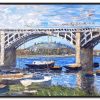 Claude Monet Galerie montblanc | Le Pont Sur La Seine A Argenteuil - Claude Monet