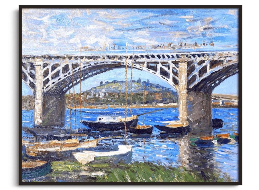 Claude Monet Galerie montblanc | Le Pont Sur La Seine A Argenteuil - Claude Monet