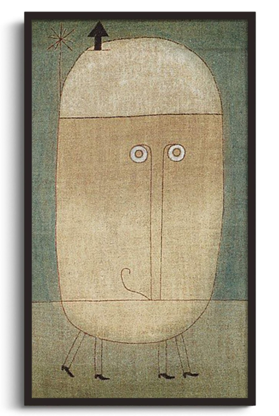 Paul Klee Galerie montblanc | Masque De La Peur - Paul Klee