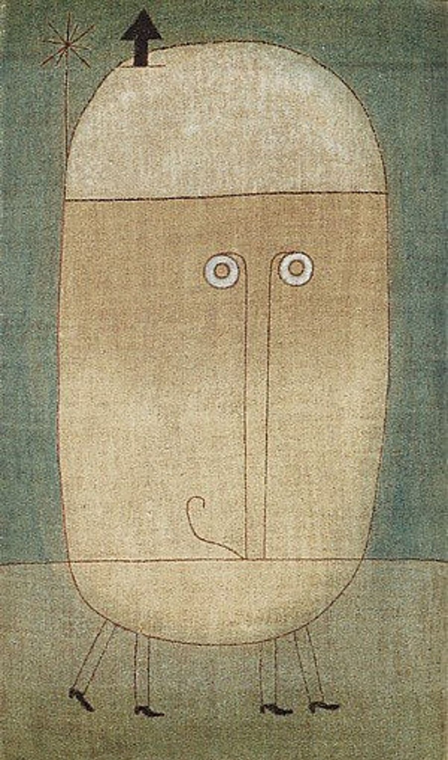 Paul Klee Galerie montblanc | Masque De La Peur - Paul Klee