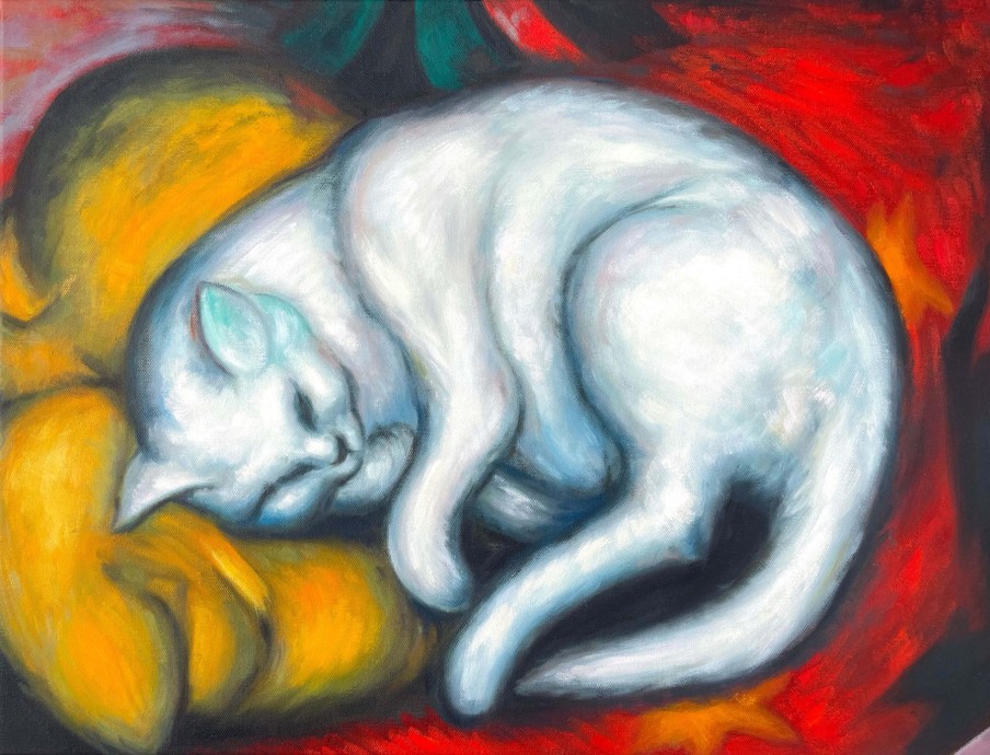 Franz Marc Galerie montblanc | Le Chat Blanc Franz Marc