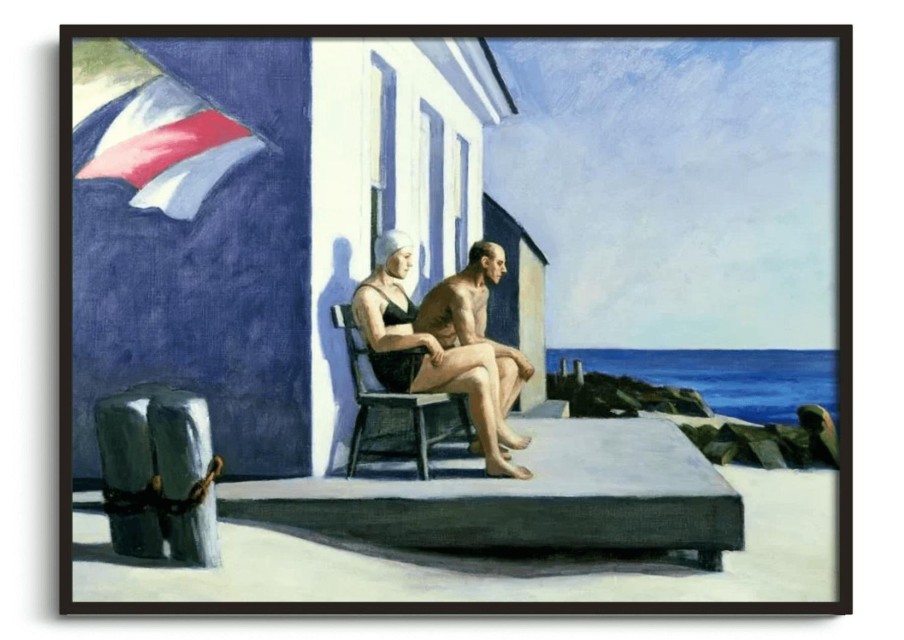 Edward Hopper Galerie montblanc | Sea Watchers - Edward Hopper