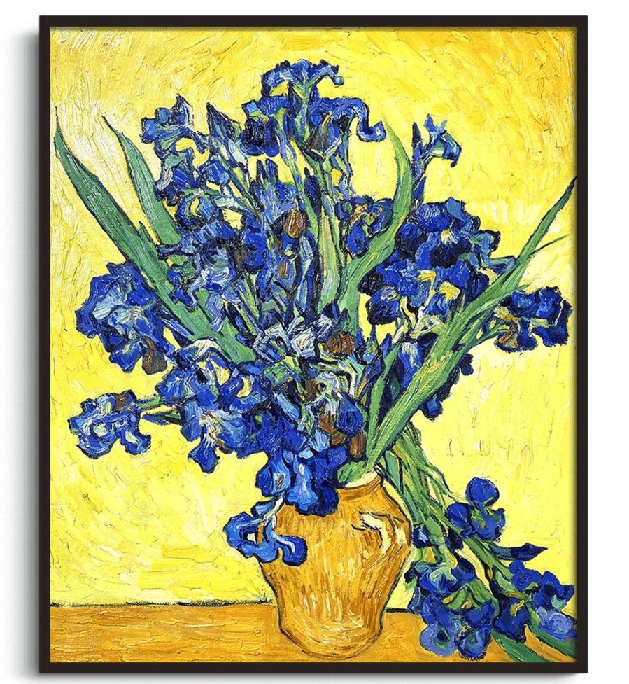 Vincent Van Gogh Galerie montblanc | Vase Avec Iris - Vincent Van Gogh